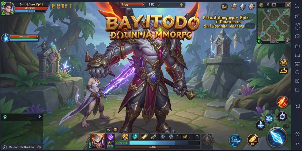 Gameplay BAYITOTO yang menakjubkan dan imersif di dunia MMORPG.