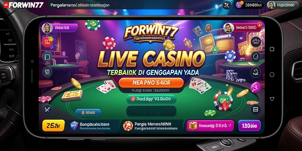Tampilan menarik dari permainan Live Casino FORWIN77 yang mengasyikkan.