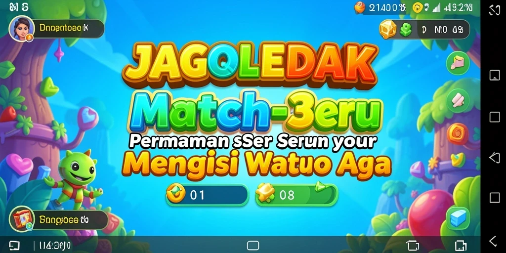 Tampilan gameplay JAGOLEDAK yang seru dan mengasyikkan.