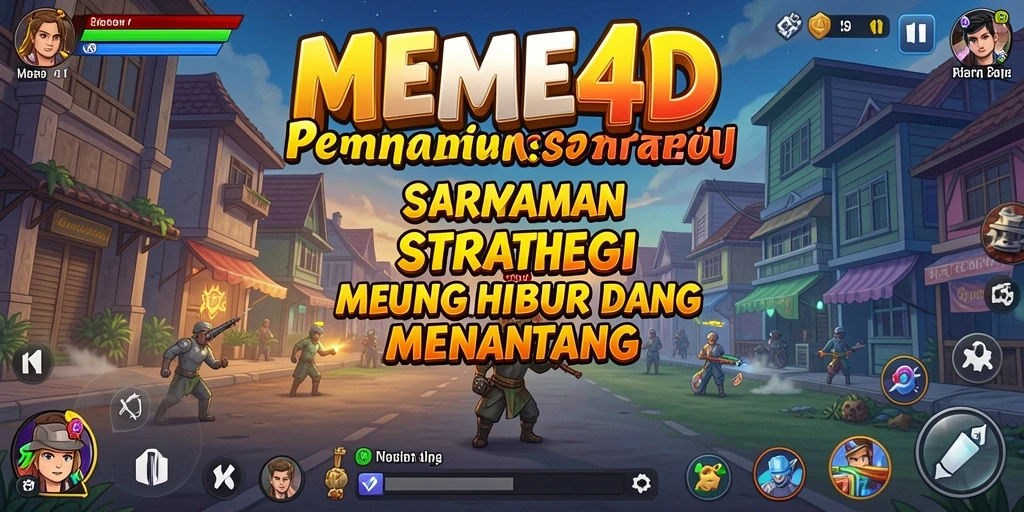 Tampilkan gameplay menakjubkan dalam MEME4D yang penuh strategi.