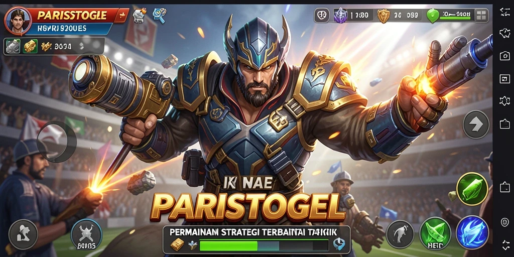 Tampilan gameplay PARISTOGEL menampilkan strategi dan taktik mendalam.