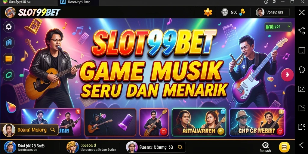 Tampilan gameplay SLOT99BET yang seru dan interaktif.