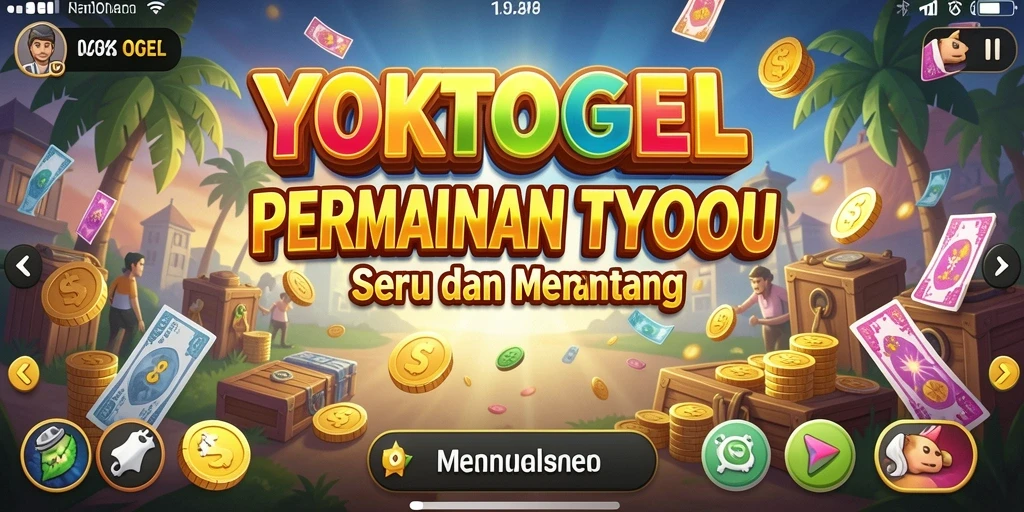 Tampilan gameplay seru YOKTOGEL saat membangun kerajaan bisnis.